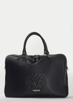Чоловіча сумка-портфель на 3 відділення Qvinto Corridoni зі знімним ременем, фото
